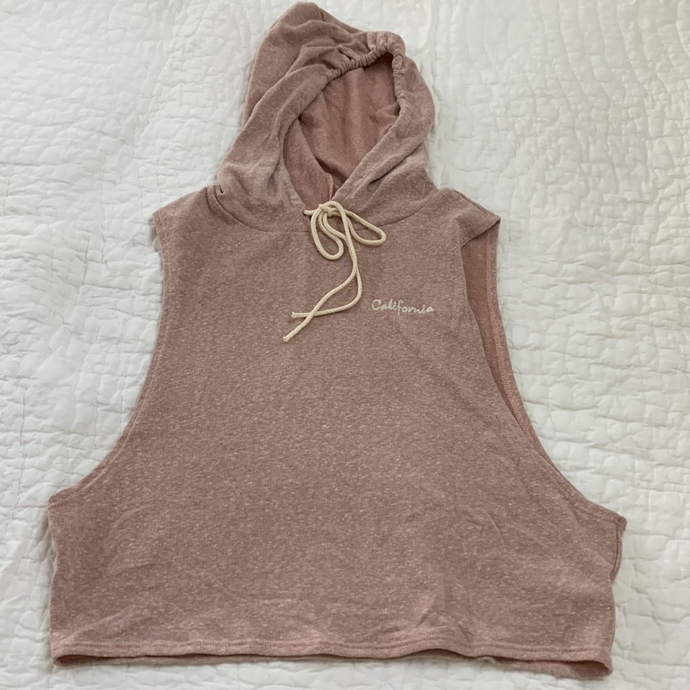 NWOT Sadie & Sage crop top hoodie